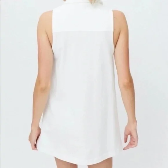 Urban Outfitters Harmon Sleeveless Polo Mini Dress - Picture 2 of 5